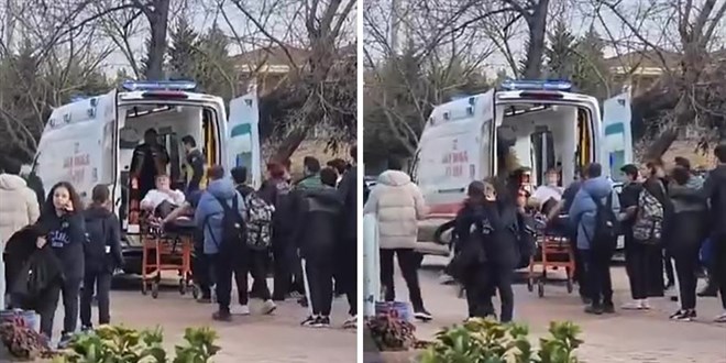 Okulunun önünde dehşeti yaşadı! Bir anda kanlar içinde kaldı