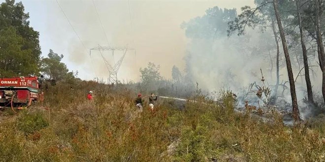 Antalya'da ormanlık alanda çıkan yangın kontrol altına alındı