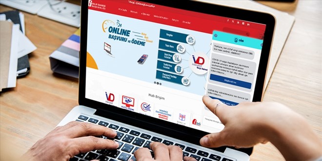 Dijital Vergi Dairesi'nde geçen yıl 12,2 milyona yakın işlem yapıldı