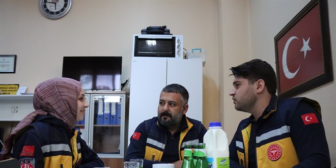 112 Acil Sağlık ekipleri, Ramazanda Zamanla Yarışıyor