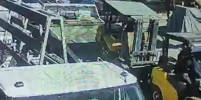 Edirne'de forklift kazasıyla ilgili 1 şüpheli tutuklandı