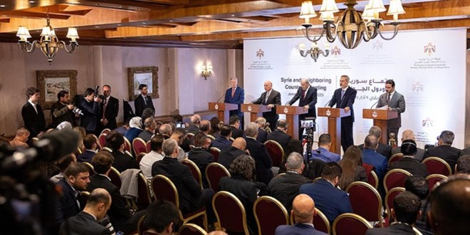 Türkiye, Ürdün, Irak, Lübnan ve Suriye toplandı