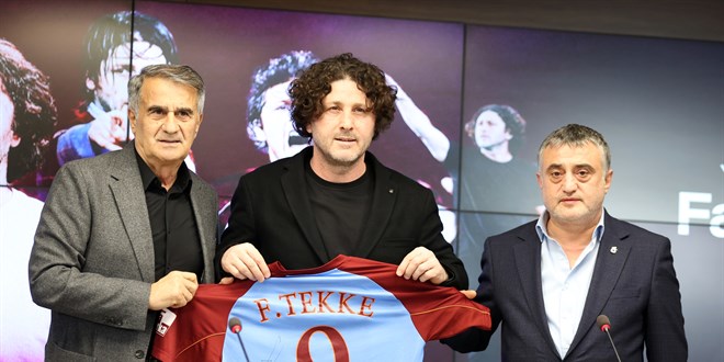 Trabzonspor'un yeni teknik direktörü Fatih Tekke oldu