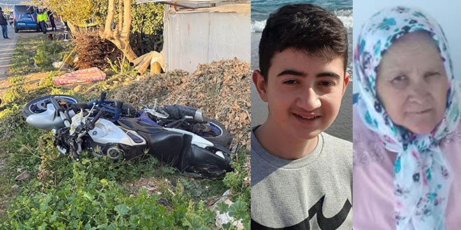 Motosiklet yayaya çarptı: 2 ölü