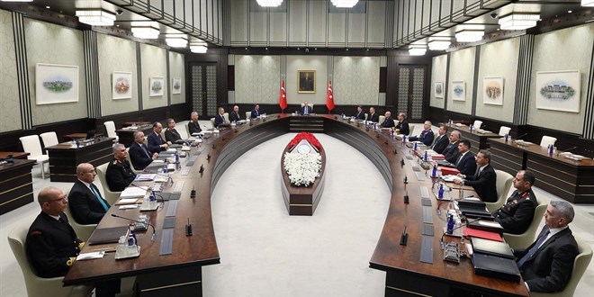 MGK bildirisi: Terörle mücadele kararlılığı devam ediyor