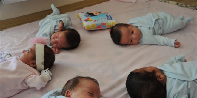 Şanlıurfa'da Beşiz Bebek Sevinci