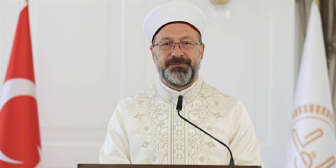 Erbaş: Gazze ve Filistin'i Unutmayalım