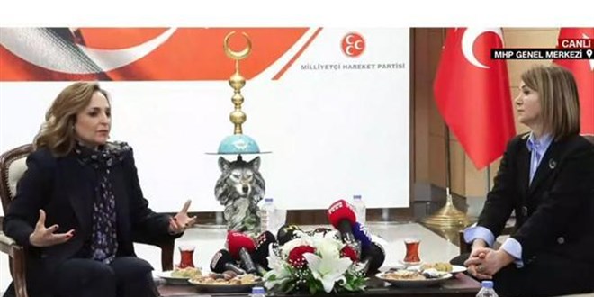 MHP-DEM Parti ilk kez bayramlaştı