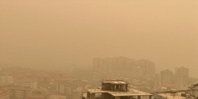 İki bölge için toz taşınımı uyarısı