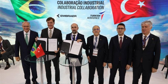 TUSAŞ ile Brezilyalı Embraer ortak üretim için iş birliği yaptı
