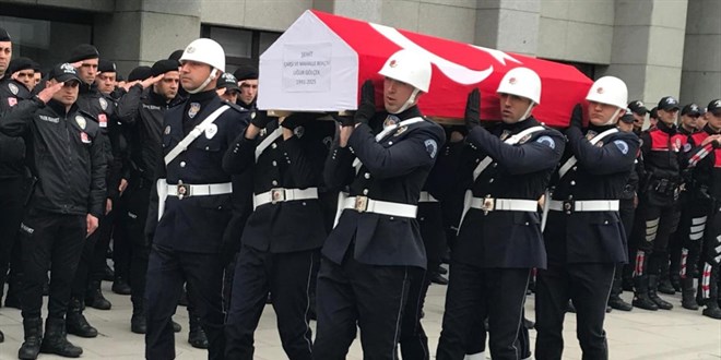 Şehit bekçi Uğur Gölçek için tören düzenlendi