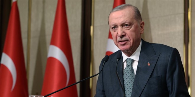 Erdoğan'dan şehit bekçi Gölçek'in ailesine başsağlığı mesajı