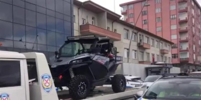 Sinop'ta ATV aracıyla drift yapan sürücüye 46 bin 392 lira para cezası
