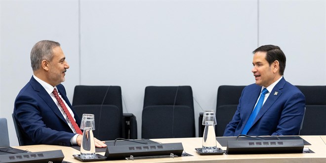 Dışişleri Bakanı Fidan, Brüksel'de ABD'li mevkidaşı Rubio ile görüştü