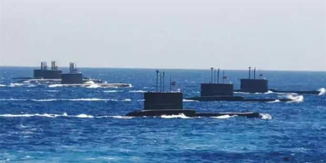 Deniz Kuvvetleri 12 denizaltıyla 'Çanakkale Boğaz Geçişi' yapacak