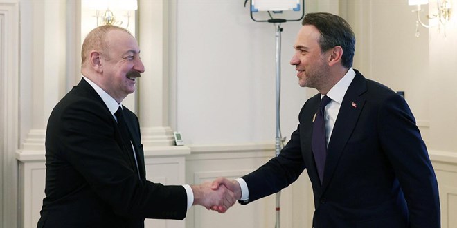 Bakan Bayraktar, Azerbaycan Cumhurbaşkanı Aliyev ile görüştü