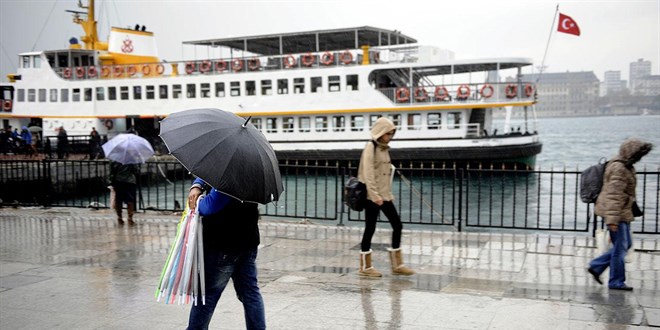 Valilik uyardı! İstanbul'a kuvvetli yağış geliyor