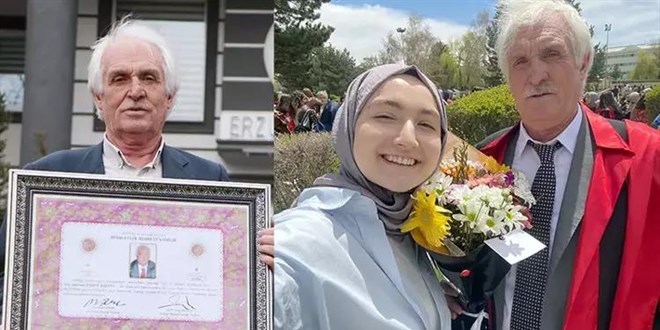 Emekli öğretmen 64 yaşında stajını tamamlayıp avukat oldu