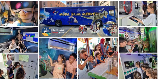 Mobil bilim merkezi, 23 Nisan'da çocuklarla buluşuyor