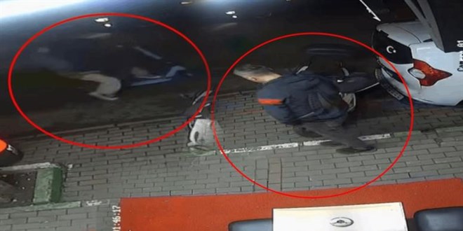 Marketten çıkan yaya felaketi yaşadı