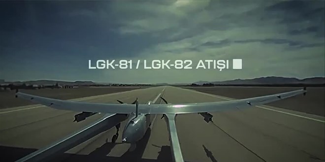 AKSUNGUR'dan, ASELSAN LGK81 ve LGK82 mühimmatlarıyla tam isabet