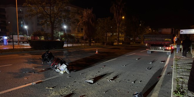 14 Yaşındaki Motosiklet Sürücüsü Kalp Masajıyla Kurtarıldı