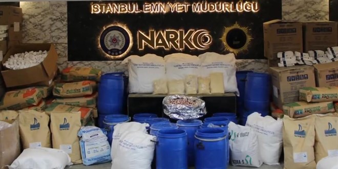 7,1 milyon adet uyuşturucu hap ele geçirildi