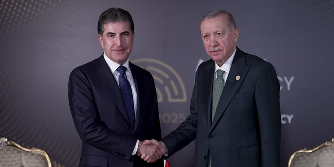 Erdo�an ve Barzani Antalya'da Ter�rle M�cadeleyi G�r��t�