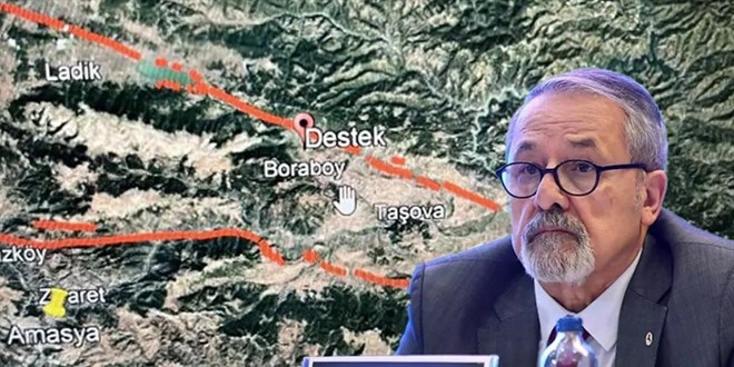 Naci Görür'den Amasya Depremi Açıklaması