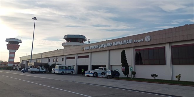 Çarşamba Havalimanı 3 ayda 323 bin yolcuya hizmet verdi