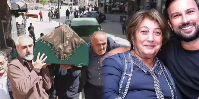 Sanatçı Tarkan'ın annesi son yolculuğuna uğurlandı