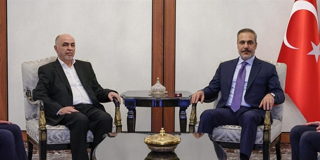 Dışişleri Bakanı Hakan Fidan, Hamas heyetiyle görüştü