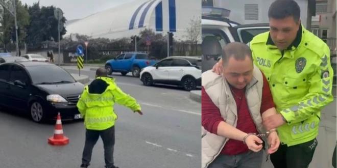 Üniformasını giyip denetime çıktı, down sendromlu Samet'in hayali gerçek oldu
