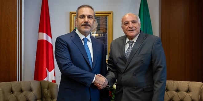 Bakan Fidan, Cezayirli mevkidaşı Attaf ile görüştü