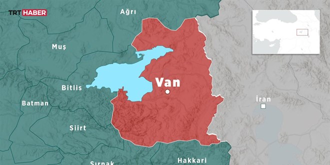 Van'da 4 büyüklüğünde deprem