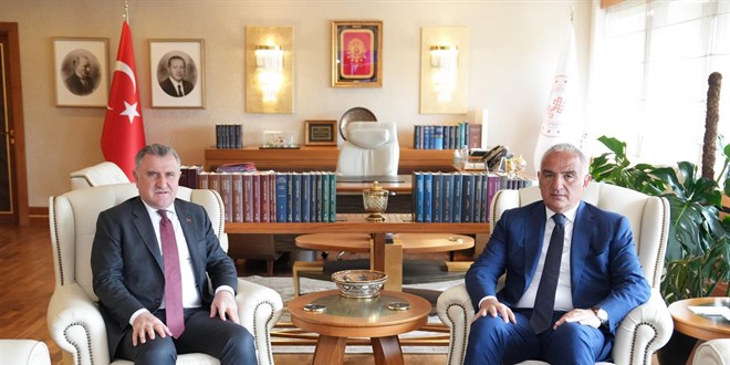 Bakan Ersoy, Bakanlar Yumaklı ve Bak ile İşbirliği Görüşmesi