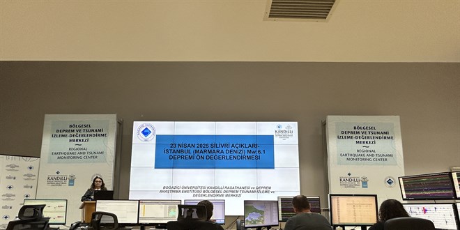 Kandilli Rasathanesi'nde Silivri Depremi Toplantısı