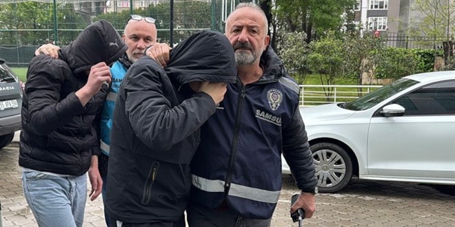 Okulda nöbetçi öğretmeni darbeden 2 zanlı tutuklandı