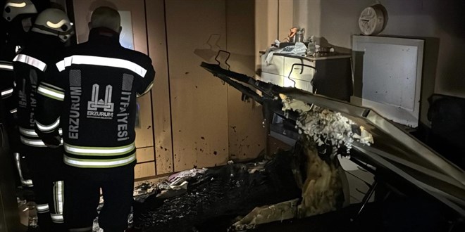 Eşiyle Tartışıp Evini Ateşe Veren Kişi Tutuklandı