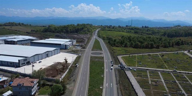 Samsun'da Sürücüleri Bekleyen Tehlikeli Dönüş Noktası