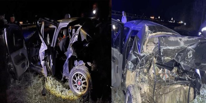 Otomobiller çarpıştı, gelin ve kaynana öldü, 4 yaralı