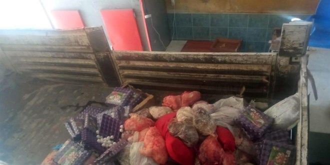 Bozuk Et Operasyonu: 1.5 Ton Et �mha Edildi