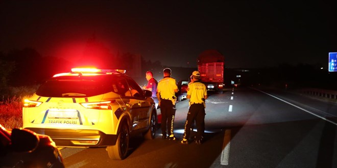 Denizli'de 'Dur' htarna Uymayan Src Polise arpt