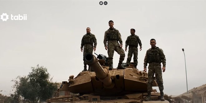 Dnyann ilk tank dizisi 'Siyah Bere' balad!