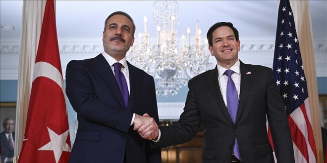 Bakan Fidan, Antalya'da ABD D��i�leri Bakan� Rubio ile g�r��t�