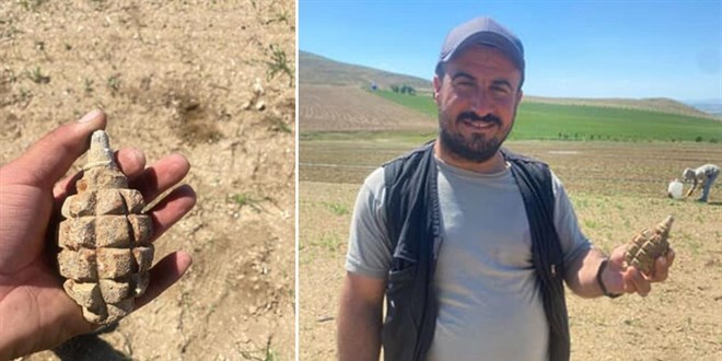 Ankara'da 104 y�ll�k el bombas� bulundu!