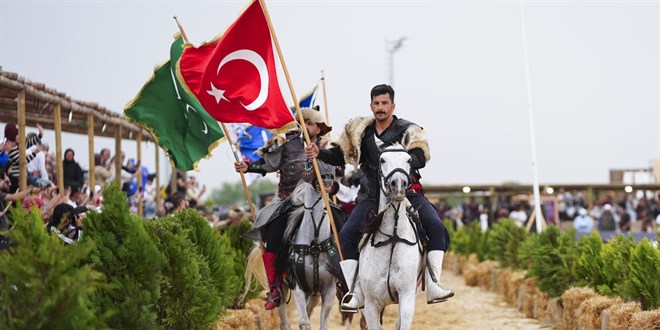 7. Etnospor Kltr Festivali'nin kapan treni yapld