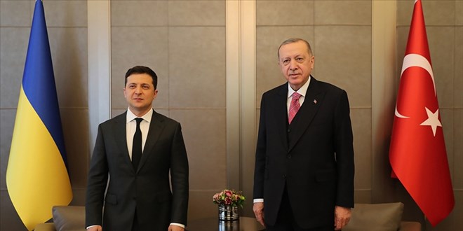 Erdo�an, Zelenskiy ile telefonda g�r��t�