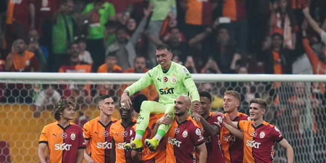 ampiyon Galatasaray, sezonu galibiyetle kapatt