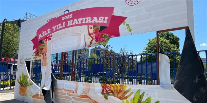 Aile Yılı Panosuna Zarar Veren Gençlerle Bakanlık Görüştü